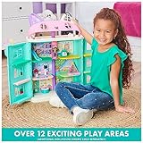 Gabby’s Dollhouse, Purrfect Dollhouse with 15 Pieces including Toy Figures, Furniture, Accessories and Sounds, Kids Toys for Ages 3 and up