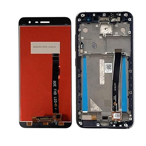 SHOWGOOD for Asus Zenfone 3 ZE520KL LCD ZA520KL Screen Display+Frame+Touch Panel Digitizer for Z017DB Z017DA LCD (Black with Frame)