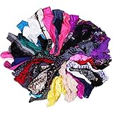 UWOCEKA Sexy Underwear, Kinds of Women T-Back Thong G-String Underpants Sexy Lacy Panties, 20 Pcs, Large