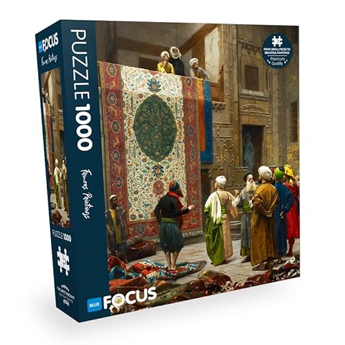 Blue Focus 1000 Piece Puzzle - THE CARPET MERCHANT (CARPET MERCHANDI)