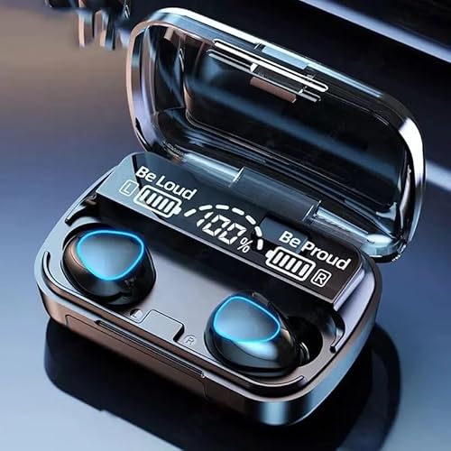 TWS Wireless in-Ear Headphone Earphone Sports Waterproof Touch Headset LED Display Bass Earbuds