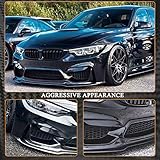 MCARCAR KIT Carbon Fiber Front Bumper Lip for BMW F80 M3 F82 F83 M4 2014-2019 Front Lip Chin Spoiler Splitter Protector Factory Outlet (Style A) (Style A)