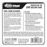 STAR BRITE Star Tron Fuel Tank Cleaner - Remove Sludge, Varnish & Other Deposits - Rejuvanate Old, Stale Fuel - Concentrated Formula Works In Gas Tanks & Diesel Tanks - 64 OZ (093664) , blue