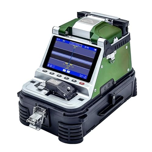 2024 New Model AI-30 Fiber Fusion Splicer Core Alignment Automatic FTTH Fiber Optical Welding Machine 6s Splicing Six Motor 15s Heating Built-in VFL & OPM Function with Highly Integrated Cleaver