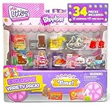 Shopkins Collector's Pack | 17 Real Littles Mini Plus 17 Real Branded Mini Packs (34 Total Pieces). Style May Vary