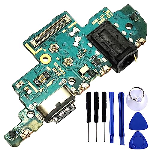 Galaxy A52 5G USB Charging Port Flex Cable Replacement SM-A526U Type C Charger Dock Board Flex Cable Connector for Samsung A52 5G A526U1 Port Flex Cable Repair Part with Tools
