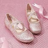 DREAM PAIRS Girls Ballerina Dress Shoes Mary Jane Flats,Size 9 Toddler,Pink,Angie-2