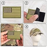 Eybros American Flag Patch, 10 Bundle-Set, Tactical Morale Military Patches of USA US for Backpacks Hat Army Gears Etc