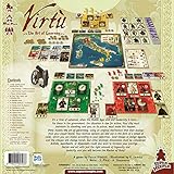 Virtù Board Game Italian Renaissance Themed Strategy Game Deep Strategic City Building Game for Adults and Teens Ages 14+ 2-5 Players Average Playtime 60-150 Minutes, Made by Super Meeple