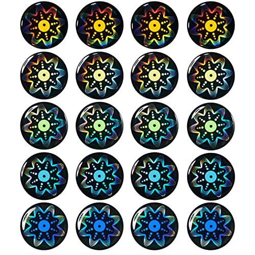 Zonon 18 Pieces Emf Stickers Emf Blocker for Cell Phone Radiation Equipment Neutralizers Devices Accessories for Laptops Computers(Delicate Style)