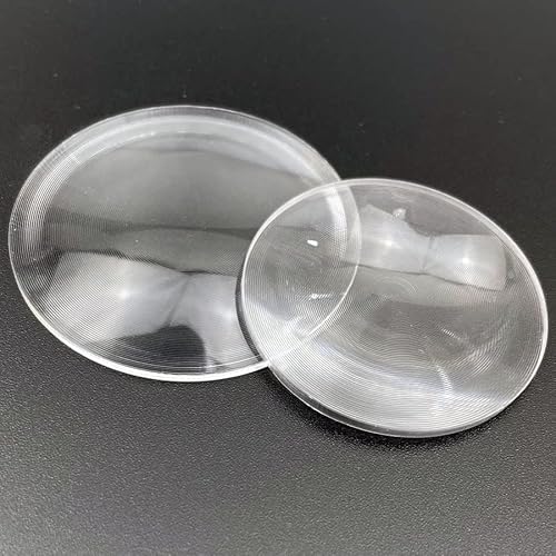 120mm Round Fresnel Lens for LED Spotlight, Projector, VR Glasses - 2mm PMMA Acrylic Lens for Optical Experiments(100mm 40mm-01)