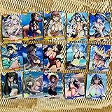 Goddess Story TCG, Waifu Cards, Anime Cards, Goddess Story Booster Box 100 PCS of Box (Summer Rain Love-Girl Party)