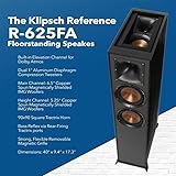 Klipsch Reference 5.2 Home Theater System, Bundle 2X R-625FA Floorstanding 2X R-12SW Subwoofer, R-52C Center, R-41M Bookshelf Speakers, and Integra DRX 3.4 100W 9.2-Channel 8K Network AV Receiver