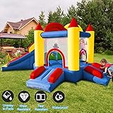 Umbalir InfIatable Bounce House for Kids 3-8 yr, Bouncy House Accommodate 4-6 Kids, Fun and Safe Indoor/Outdoor Play (12.3'Lx10'Wx6.3'H)