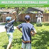 GoSports Inflataman Football Challenge - Inflatable Receiver Touchdown Toss Game