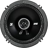 KICKER Speakers 6.5 inch for Hyundai Elantra 2017-2020 Upgrade Kit - 4 Pack of DS Series with Adapters and Harness, Coaxial 6 1/2 Car Audio Front and Rear Door Speaker DSC650, 43DSC6504