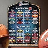 NFL Magnetic Standings Board, Includes 32 NFL Team Magnets