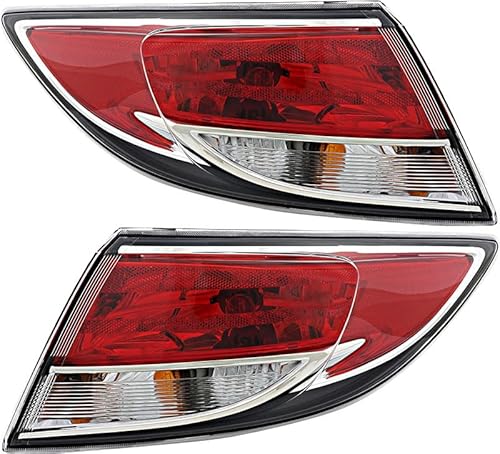 For Mazda 6 Tail Lights Lamps Set 2009 2010 2011 2012 2013 Driver and Passenger Side