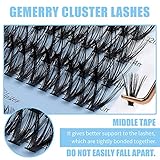 Lash Clusters 280pcs Large Tray 0.07mm 50P D Curl Mix 8-16mm Individual Lashes Soft&Fluffy Cluster Lashes Mink Individual Lashes Cluster Mixed Tray Lash Extension Clusters By GEMERRY