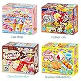 Popin' Cookin' Japaneese DIY Kit Assortment 4pcs Kracie Children Snack Food Ninjapo