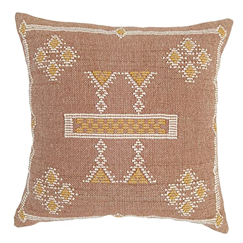 Trade Star 100% Cotton Sabra Kilim Pillow Cover Beautiful Farmhouse Cushion Case Premium Quality Cushion Cover Indian Design Fall Decor Cushion Case Sofa Pillow Cover for Home Decor