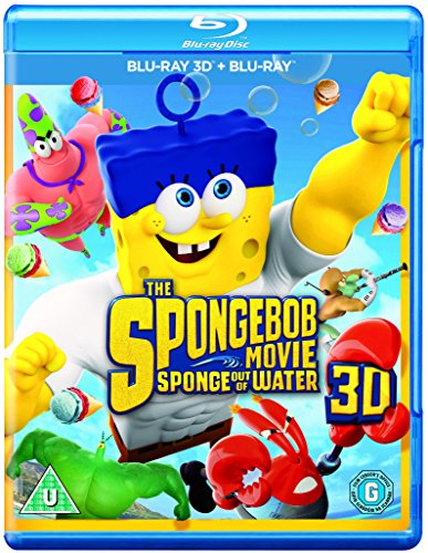 The Spongebob Movie: Sponge Out of Water [Blu-ray 3D + Blu-ray] [Region Free]