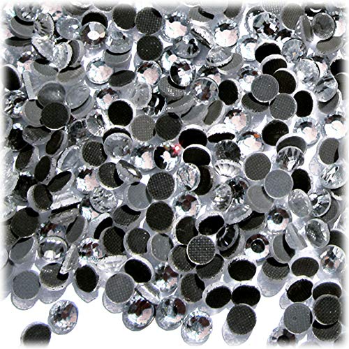 144pc Loose Superior Quality Glass DMC HOTFIX Rhinestones Round 7mm (34ss) Hotfix Rhinestones Crystal Clear