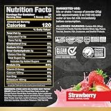 ALLMAX Nutrition ISOFLEX Whey Protein Isolate, Strawberry - 2 lb - 27 Grams of Protein Per Scoop - Zero Fat & Sugar - 99% Lactose Free - Gluten Free & Soy Free - Approximate 30 Servings