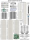 2900 pcs SMD 1206 0805 0603 Component Assortment, Resistor, Capacitor, Diode, Transistor, OpAmp, IC, Solder, PCB, SMT Soldering Assorted Kit