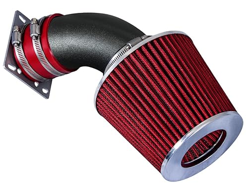 Velocity Concepts Red Air Intake Kit+Filter Compatible with 98-01 Ford Ranger Mazda B3000 3.0L V6 Ram