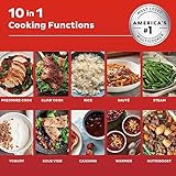 Instant Pot Pro Plus Wi-Fi Smart 10-in-1, Pressure Cooker, Slow Cooker, Rice Cooker, Steamer, Sauté Pan, Yogurt Maker, Warmer, Canning Pot, Sous Vide, Includes App with Over 800 Recipes, 6 Quart