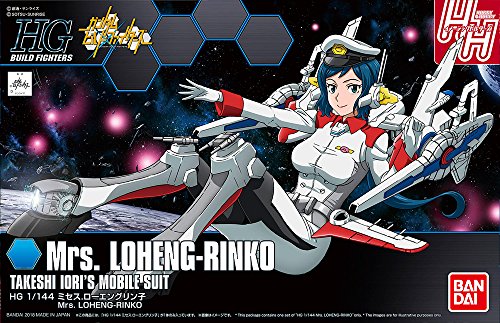 BANDAI Hobby - Gundam Build Fighters - Mrs. Loheng-Rinko HGBF 1/144 Model Kit