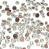 Crystal (001) Clear 2078 Austrian Crystal Austria Xirius Iron on HOTFIX Mixed Sizes ss12 ss16 ss20 Flatbacks Round Rhinestones Embellishment DIY Deco Bling