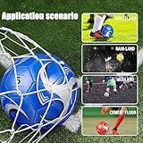 DHYLRICHER 6-Pack Soccer Balls Size 5 for Kids and Adults, Outdoor Play, Includes Carry Net, Needles, Air Pump, for Boys, Girls, Teens, and Adults