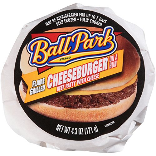Ball Park Cheeseburger Sandwich 4.306 oz--Pack of 12
