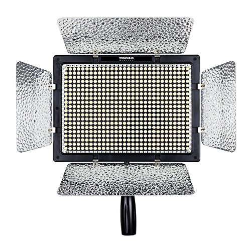 YONGNUO YN600II YN600L II Pro LED Video Light/LED Studio Light with 3200-5500K Color Temperature and Adjustable Brightness for The SLR Cameras Camcorders