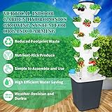 Hydroponics Growing System,30-Plants Indoor Vertical Tower System Kit,Hydroponic Germination Kit for Gardening Lover