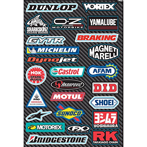 Factory Effex 59-1568800 Street Sponsor Sticker KIT
