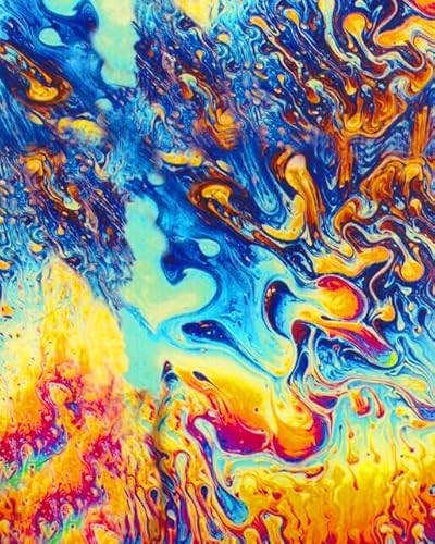 ST Color Art006-4-Water Transfer Printing/Hydrographics/Hydro Dipping Film-Abstract Oil Painting-50cm Widthx400cm Length