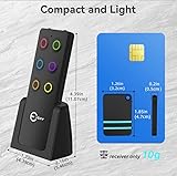 Esky Key Finder - Wallet Tracker, Key Finders & Trackers with Extra Transmitter, 85dB Noise Sound and 6 Receivers - Wallet Finder and Item Locator for Finding Key, Remote & Wallet, Batteries Included