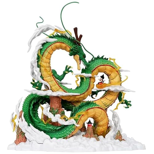 Generic Shenron DBZ Shenron Anime Figure Statue 23 cm Anime Figure Shenron Figure Shernon Statue Shenron vs Goku, Green