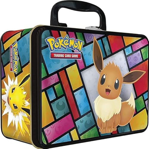 Pokemon TCG: Eevee Collector Chest 2021-3 Promo Cards and 5 Booster Packs