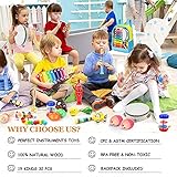 Toddler Musical Instruments Set, 32 PCS 19 Kinds Wooden Percussion Instruments Toys for Kids Playing Preschool Education, Early Learning Baby Musical Toys for Boys and Girls Gift