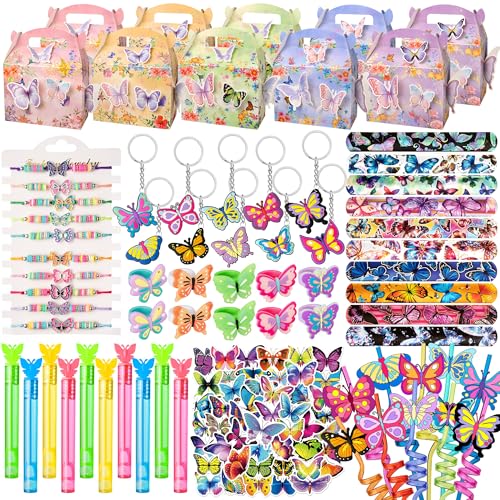 DMIGHT Butterfly Party Favors Fairy Birthday Party Supplies for Girls Kid Toy Gift Prize Goodie Bag Stuffer Butterfly Decorations Party Favors