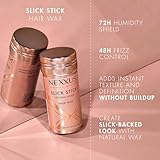 Nexxus Strong Hold Hair Wax Slick Stick for Slicked-Back Look with StyleProtect Technology 2.33 oz