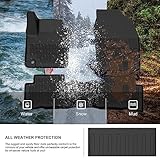 KIWI MASTER Floor Mats for 2018-2023 Toyota C-HR OEM Replacement PT206-1C160-20 All Weather Mat Front & Rear 2 Row Seat TPE Slush Liner Set Black