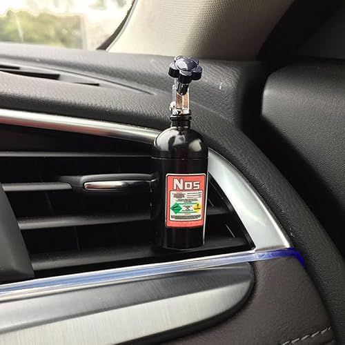 Nitrous Oxide (NOS) Air Freshener Vent Clip (Black)