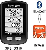 Igs10 Bluetooth Gps Bike Computer compatible with Strava Ant+