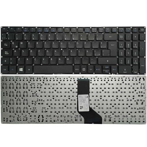 Glintique OEM Replacement Keyboard for Acer Aspire E15 E5-573 E5-573T E5-573TG E5-573G E5-573-557U E5-722 E5-772G E5-774 - US/UK/Spanish/Latin/German Layouts Accessories(LA No Backlit)