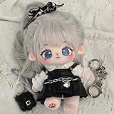 Ruyumei Anime Plush Cotton Doll Toy, Cute and Cool Toy, Toy Set, Toys’ Clothes, Suitable for Anime Fans, Children’s Gifts(8inch/20cm, Xiaoqiao) (E00701)